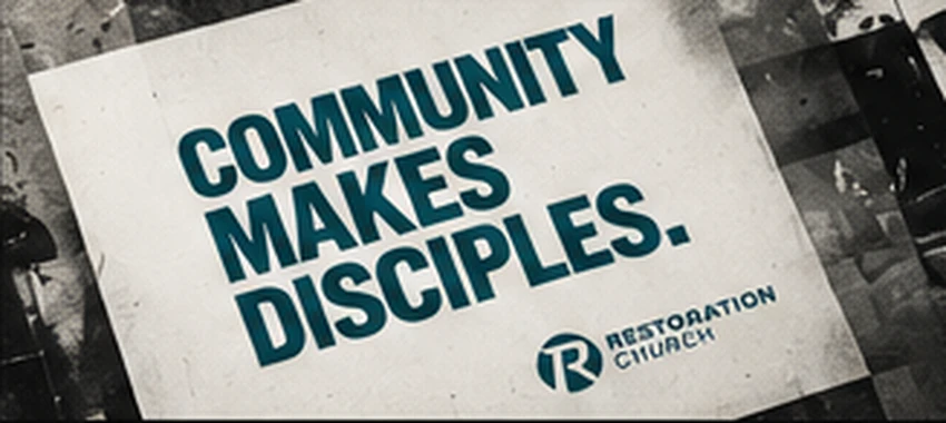 Concept editorial treatment of Community Day print campaign
